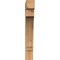 Ekena Millwork Imperial Block Smooth Bracket, Western Red Cedar, 3 1/2"W x 18"D x 26"H BKT04X18X26IMP05SWR - alternate 3